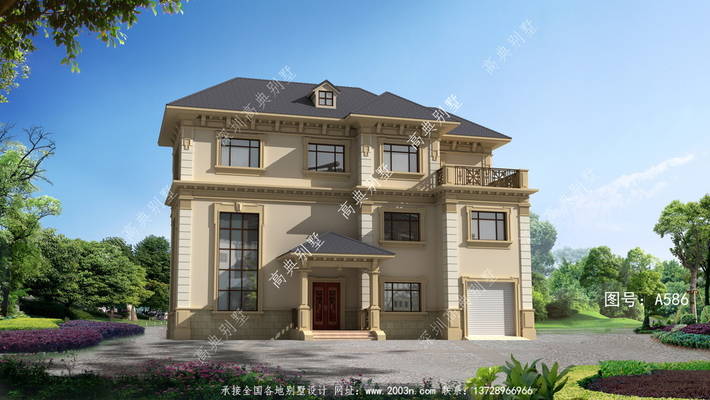 ��Լŷʽ�������סլ���ͼ����ͼ ͼ�ţ�A586B.jpg 