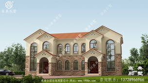 ռ��2203ƽ���׵�ŷʽ˫ƴ����ũ�彨���������ͼ ͼ�ţ�A1422B.jpg 