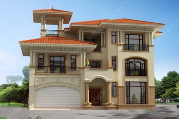 小型别墅外观图