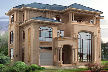 豪华三层小别墅图