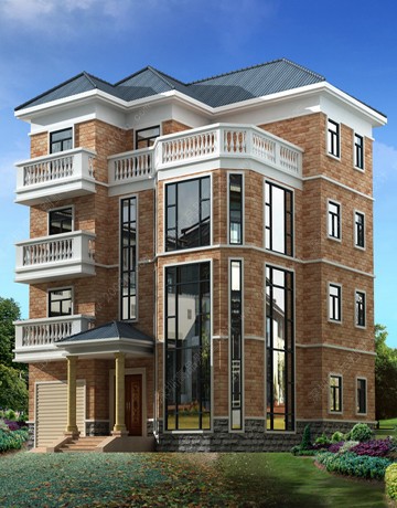 乡村别墅设计效果图