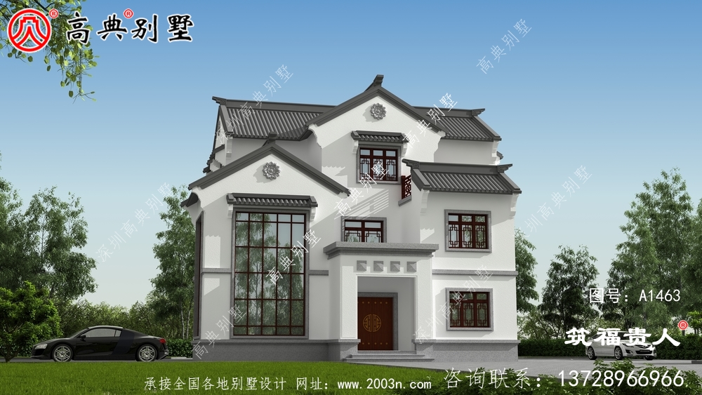 新中式房屋设计图